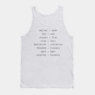 The Fall of an Empire comes with the rising of Truth! Tank Top